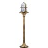 WATERPROOF OUTDOOR LIGHTING > GROUND POST411 0.62M BRASS - FLOOR LIGHTS