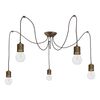 ΠΑΡΑΔΟΣΙΑΚΆ ΦΩΤΙΣΤΙΚΆ > VINTAGE RETRO ΙΤΑΛΙΚΆ > ΟΡΟΦΉΣ > LAMPADARIO 5L OTT. ANT-RAM    5XE27  220V  IP44 - ΟΡΟΦΉΣ ΦΩΤΙΣΤΙΚΆ 