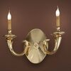 ΑΠΛΊΚΕΣ ΕΠΊΤΟΙΧΑ ΦΩΤΙΣΤΙΚΆ  POLISH BRASS FINISH WALL LIGHT  W:520MM   H:390MM   D:290MM  2XE14  220V  MAX:42W