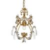 F2-97-1 > PENDANTS GOLD AND SIVER ANTICO WITH BOEMIA CRYSTAL