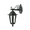 ALUMINUM LANTERNS > ALUMINUM APPLIQUES 3032-1 BLACK BOTTOM - LIGHTING LANTERNS