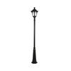 ALUMINUM HEADLAMPS > ALUMINUM HEAD & COLUMN 8066_599-200 BLACK - FLOOR LIGHTS