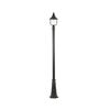 ALUMINUM HEADLAMPS > ALUMINUM HEAD & COLUMN 8156_323-200 BLACK - FLOOR LIGHTS