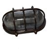 WATERPROOF SCONCES OUTDOOR BRONZE LARGE WITH MESH