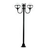 ΚΕΦΑΛΗ ΑΛΟΥΜ ΔΙΦΩΤΗ  8186-2230 ΜΕ ΜΠΑΛΑ Φ30  W:1100MM  2XE27  IP44 - ΕΔΆΦΟΥΣ ΦΩΤΙΣΤΙΚΆ 