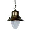 FISHING LAMPS HANGING OUTDOOR LUMINAIRE SMALL BRONZE FIREPLACE