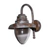 CANDLE HOLDER HANDMADE FROM BRONZE CURVED BRACKET WITH ARTIFICIAL AGING 3XE27 220V W:180MM H:380MM D:300MM - WATERPROOF LUMINAIRES HANDMADE BY DITS