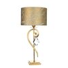 F2-7544-1 > TABLE LAMPS GOLD WITH BOEMIA CRYSTAL WITH SHADE PERSIA GOLD
