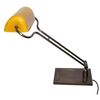 TABLE LAMPS BRONZE DESKLAMP WITH MOVABLE ARM MURANO GLASS HONEY HANDMADE