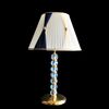 NEOCLASSICAL HANDMADE LAMPS > MINIMAL DITS > TABLE VICTORIA METAL BASE SWAROVSKI CRYSTALS - TABLE LAMPS