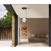 ΜΟΝΤΈΡΝΑ ΦΩΤΙΣΤΙΚΆ ΜΊΝΙΜΑΛ > ΟΡΟΦΉΣ >  CEILING LIGHT WITH FLOWER POT HEIGHT 95 CM DIAMETER 23 CM 01328-20 METAL G9, LED - ΟΡΟΦΉΣ ΦΩΤΙΣΤΙΚΆ 