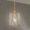 CLASSIC LIGHTING IL RELEGATO OF ITALY > CEILING PENDANTS > PENDANT DIMENSIONS D.22 H33 - ΚΡΕΜΑΣΤΆ ΦΩΤΙΣΤΙΚΆ