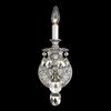SCHONBEK ΚΛΑΣΣΙΚΆ ΦΩΤΙΣΤΙΚΆ ΑΠΛΊΚΕΣ MILANO 1 LIGHT 220V WALL SCONCE IN ANTIQUE SILVER WITH CLEAR OPTIC CRYSTAL