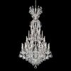 SCHONBEK ΚΛΑΣΣΙΚΆ ΦΩΤΙΣΤΙΚΆ ΚΡΕΜΑΣΤΆ RENAISSANCE 25 LIGHT 220V CHANDELIER IN ANTIQUE SILVER WITH CLEAR HERITAGE CRYSTAL