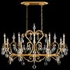 SCHONBEK ΚΛΑΣΣΙΚΆ ΦΩΤΙΣΤΙΚΆ ΚΡΕΜΑΣΤΆ RENAISSANCE 12 LIGHT 220V CHANDELIER IN HEIRLOOM GOLD WITH CLEAR HERITAGE CRYSTAL