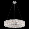SCHONBEK ΚΛΑΣΣΙΚΆ ΦΩΤΙΣΤΙΚΆ ΚΡΕΜΑΣΤΆ SARELLA 18 LIGHT 220V PENDANT IN STAINLESS STEEL WITH CRYSTAL HERITAGE CRYSTAL