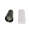 ΣΠΟΤ ΕΠΙΤΟΊΧΙΑ  ΜΊΝΙΜΑΛ > ΟΡΟΦΉΣ >  SPOTLIGHT WITH COVER GU10, LED - BLACK, WHITE 01334-22 IP44 - ΣΠΟΤ ΤΟΊΧΟΥ