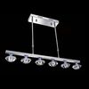 ΚΡΕΑΜΑΣΤΌ ΦΩΤΙΣΤΙΚΌ  ΧΡΏΜΙΟ L 85 W 11 H 54-8 4 • 6 Χ G9 • LED - ΚΡΕΜΑΣΤΆ ΦΩΤΙΣΤΙΚΆ