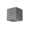 ΕΣΩΤΕΡΙΚΟΎ ΧΏΡΟΥ, CERAMIC, ΑΠΛΊΚΑ ΓΚΡΊ CONCRETE, W:115, H:115 - ΤΟΊΧΟΥ ΦΩΤΙΣΤΙΚΆ 