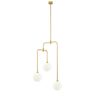 ΜΟΝΤΈΡΝΑ ΦΩΤΙΣΤΙΚΆ ΜΊΝΙΜΑΛ > ΟΡΟΦΉΣ >  CEILING 3-LIGHT 3XG9, LED 01273-22 W58 H100 CM - ΟΡΟΦΉΣ ΦΩΤΙΣΤΙΚΆ 