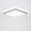 CEILING LIGHT 40 X 40 CM 1 X LED PCB 16 W BRUSHED ALUMINIUM