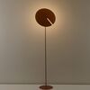 ΔΑΠΈΔΟΥ ΦΩΤΙΣΤΙΚΆ  FLOOR LAMP  G9 LED 1 X 4,8 W TEXTURED COPPER LACQUER, 1630 MM HEIGHT, DIMMER INCLUDED   W:450MM   H:1630MM