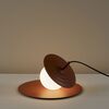 ΕΠΙΤΡΑΠΈΖΙΑ ΦΩΤΙΣΤΙΚΆ  TABLE LAMPG9 LED 1 X 4,8 W TEXTURED COPPER LACQUER   W:150MM   H:144MM - ΕΠΙΤΡΑΠΈΖΙΑ ΦΩΤΙΣΤΙΚΆ