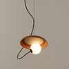 ΚΡΕΜΑΣΤΆ ΦΩΤΙΣΤΙΚΆ  SUSPENSION LAMP 24 CM DIAMETER G9 LED 1X 4,8W TEXTUREDSNTHRACITE GREY  LACQUER   W:240MM   H:1300MM - ΚΡΕΜΑΣΤΆ ΦΩΤΙΣΤΙΚΆ