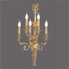 ΚΛΑΣΙΚΆ ΦΩΤΙΣΤΙΚΆ < ΙΤΑΛΙΚΆ POSSONI >   FRENCH GOLD FINISH WALL LIGHT FINISH  002    3XMAX42W E14 - ΤΟΊΧΟΥ ΦΩΤΙΣΤΙΚΆ 