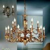 ΚΛΑΣΙΚΆ ΦΩΤΙΣΤΙΚΆ < ΙΤΑΛΙΚΆ POSSONI >   FRENCH GOLD CHANDELIER FINISH  002    8XMAX42W E14 - ΚΡΕΜΑΣΤΆ ΦΩΤΙΣΤΙΚΆ