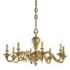 ΚΛΑΣΙΚΆ ΦΩΤΙΣΤΙΚΆ < ΙΤΑΛΙΚΆ POSSONI >   CHANDELIER FINISH  002-008    6XMAX42W E14 - ΚΡΕΜΑΣΤΆ ΦΩΤΙΣΤΙΚΆ