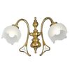 ΚΛΑΣΙΚΆ ΦΩΤΙΣΤΙΚΆ < ΙΤΑΛΙΚΆ POSSONI >   POLISH BRASS FINISH WALL LIGHT WITH GLASS FINISH  007    1XMAX28W E14 - ΚΡΕΜΑΣΤΆ ΦΩΤΙΣΤΙΚΆ