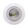 ΧΩΝΕΥΤΟ LED ΣΤΡΟΓΓΥΛΟ 12  WATT SMD -COB  ΛΕΥΚΟ