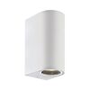 2/LIGHTS WALL LAMP WHITE ROUND H:150 TILOS - WALL LIGHTS