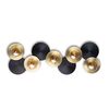 ΜΟΝΤΈΡΝΑ ΦΩΤΙΣΤΙΚΆ ΜΊΝΙΜΑΛ > ΟΡΟΦΉΣ >  CEILING 5 LIGHTS HEIGHT 10 CM WIDTH 31,5 CM LENGTH 75 CM METAL AND GLASS G9, LED - ΤΟΊΧΟΥ ΦΩΤΙΣΤΙΚΆ 