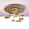 ΜΟΝΤΈΡΝΑ ΦΩΤΙΣΤΙΚΆ ΜΊΝΙΜΑΛ > ΟΡΟΦΉΣ >  CEILING LIGHT DIAMETER 60 CM HEIGHT 25 CM STAINLESS STEEL 45W LED 3000K, 3600 LM - ΟΡΟΦΉΣ ΦΩΤΙΣΤΙΚΆ 