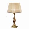 ΚΛΑΣΙΚΆ ΦΩΤΙΣΤΙΚΆ < ΙΤΑΛΙΚΆ POSSONI >   FRENCH GOLD TABLE LAMP WITH ORGANZA SHADE FINISH  002    1XMAX42W E27 - ΚΡΕΜΑΣΤΆ ΦΩΤΙΣΤΙΚΆ
