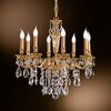 ΚΛΑΣΙΚΆ ΦΩΤΙΣΤΙΚΆ < ΙΤΑΛΙΚΆ POSSONI >   CHANDELIER WITH PEAR SHAPE SCHOELER CRYSTAL FINISH  002-008    8XMAX42W E14 - ΚΡΕΜΑΣΤΆ ΦΩΤΙΣΤΙΚΆ