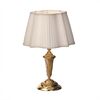 ΚΛΑΣΙΚΆ ΦΩΤΙΣΤΙΚΆ < ΙΤΑΛΙΚΆ POSSONI >   TABLE LAMP WITH SILK PLEATED SHADE FINISH  002-08    1XMAX42W E27 - ΚΡΕΜΑΣΤΆ ΦΩΤΙΣΤΙΚΆ