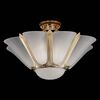 ΚΛΑΣΙΚΆ ΦΩΤΙΣΤΙΚΆ < ΙΤΑΛΙΚΆ POSSONI >   SEMI FLUSH WITH WHITE GLASS FINISH  006-008    3XMAX42W E14 - ΟΡΟΦΉΣ ΦΩΤΙΣΤΙΚΆ 