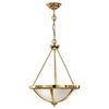 ΚΛΑΣΙΚΆ ΦΩΤΙΣΤΙΚΆ < ΙΤΑΛΙΚΆ POSSONI >   CHANDELIER WITH OPAL GLASS FINISH  006-008-034    3XMAX42W E14 - ΚΡΕΜΑΣΤΆ ΦΩΤΙΣΤΙΚΆ