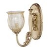 ΚΛΑΣΙΚΆ ΦΩΤΙΣΤΙΚΆ < ΙΤΑΛΙΚΆ POSSONI >   WALL LIGHT WITH AMBER CRACKLE GLASS FINISH  002-008    1XMAX42W E14 - ΚΡΕΜΑΣΤΆ ΦΩΤΙΣΤΙΚΆ