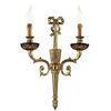 ΚΛΑΣΙΚΆ ΦΩΤΙΣΤΙΚΆ < ΙΤΑΛΙΚΆ POSSONI >   SHADED GOLD PLATED WALL LIGHT WITH BLUE CRYSTAL FINISH  079    2XMAX42W E14 - ΚΡΕΜΑΣΤΆ ΦΩΤΙΣΤΙΚΆ