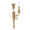ΚΛΑΣΙΚΆ ΦΩΤΙΣΤΙΚΆ < ΙΤΑΛΙΚΆ POSSONI >   FRENCH GOLD FINISH WALL LIGHT FINISH  002    1XMAX42W E14 - ΤΟΊΧΟΥ ΦΩΤΙΣΤΙΚΆ 