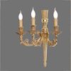 ΚΛΑΣΙΚΆ ΦΩΤΙΣΤΙΚΆ < ΙΤΑΛΙΚΆ POSSONI >   FRENCH GOLD FINISH WALL LIGHT FINISH  002    3XMAX42W E14 - ΤΟΊΧΟΥ ΦΩΤΙΣΤΙΚΆ 
