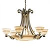 ΚΛΑΣΙΚΆ ΦΩΤΙΣΤΙΚΆ < ΙΤΑΛΙΚΆ POSSONI >   CHANDELIER WITH ALABASTER FINISH  003-008    3XMAX28W E14 - ΚΡΕΜΑΣΤΆ ΦΩΤΙΣΤΙΚΆ