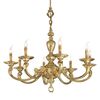 ΚΛΑΣΙΚΆ ΦΩΤΙΣΤΙΚΆ < ΙΤΑΛΙΚΆ POSSONI >   POLISH BRASS FINISH CHANDELIER FINISH  007    25XMAX42W E14 - ΚΡΕΜΑΣΤΆ ΦΩΤΙΣΤΙΚΆ