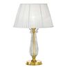 ΚΛΑΣΙΚΆ ΦΩΤΙΣΤΙΚΆ < ΙΤΑΛΙΚΆ POSSONI >   GOLD PLATED TABLE LAMP WITH CRYSTAL AND ORGANZA SHADES FINISH  006    1XMAX42W E27 - ΚΡΕΜΑΣΤΆ ΦΩΤΙΣΤΙΚΆ
