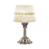 ΚΛΑΣΙΚΆ ΦΩΤΙΣΤΙΚΆ < ΙΤΑΛΙΚΆ POSSONI >   ANTIQUE BRASS FINISH TABLE LAMP WITH ALABASTER FINISH  008    1XMAX28W E27 - ΕΠΙΤΡΑΠΈΖΙΑ ΦΩΤΙΣΤΙΚΆ