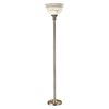 ΚΛΑΣΙΚΆ ΦΩΤΙΣΤΙΚΆ < ΙΤΑΛΙΚΆ POSSONI >   ANTIQUE BRASS FINISH FLOOR LAMP WITH ALABASTER FINISH  008    1XMAX92W E27 - ΚΡΕΜΑΣΤΆ ΦΩΤΙΣΤΙΚΆ